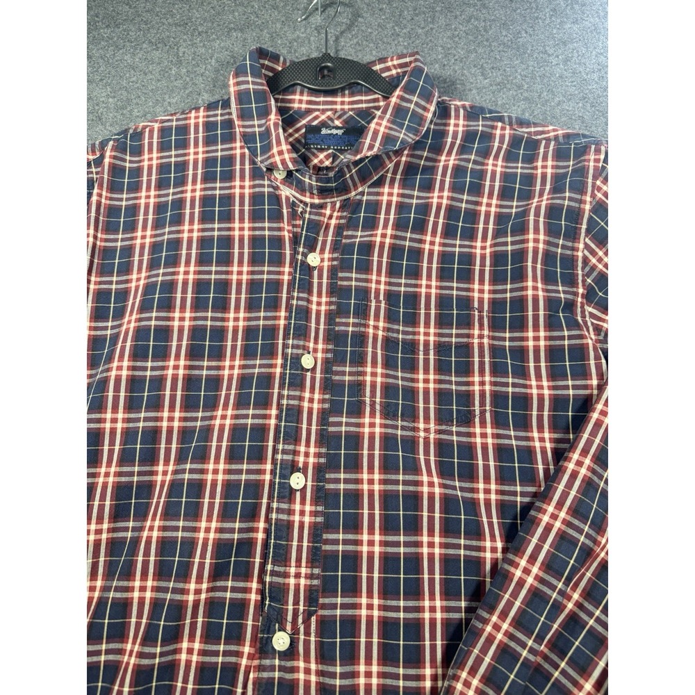 Vintage 55 Plaid Button Down Shirt XXL‎